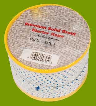 (image for) 100' Solid Braid Starter Rope #5, 146-043